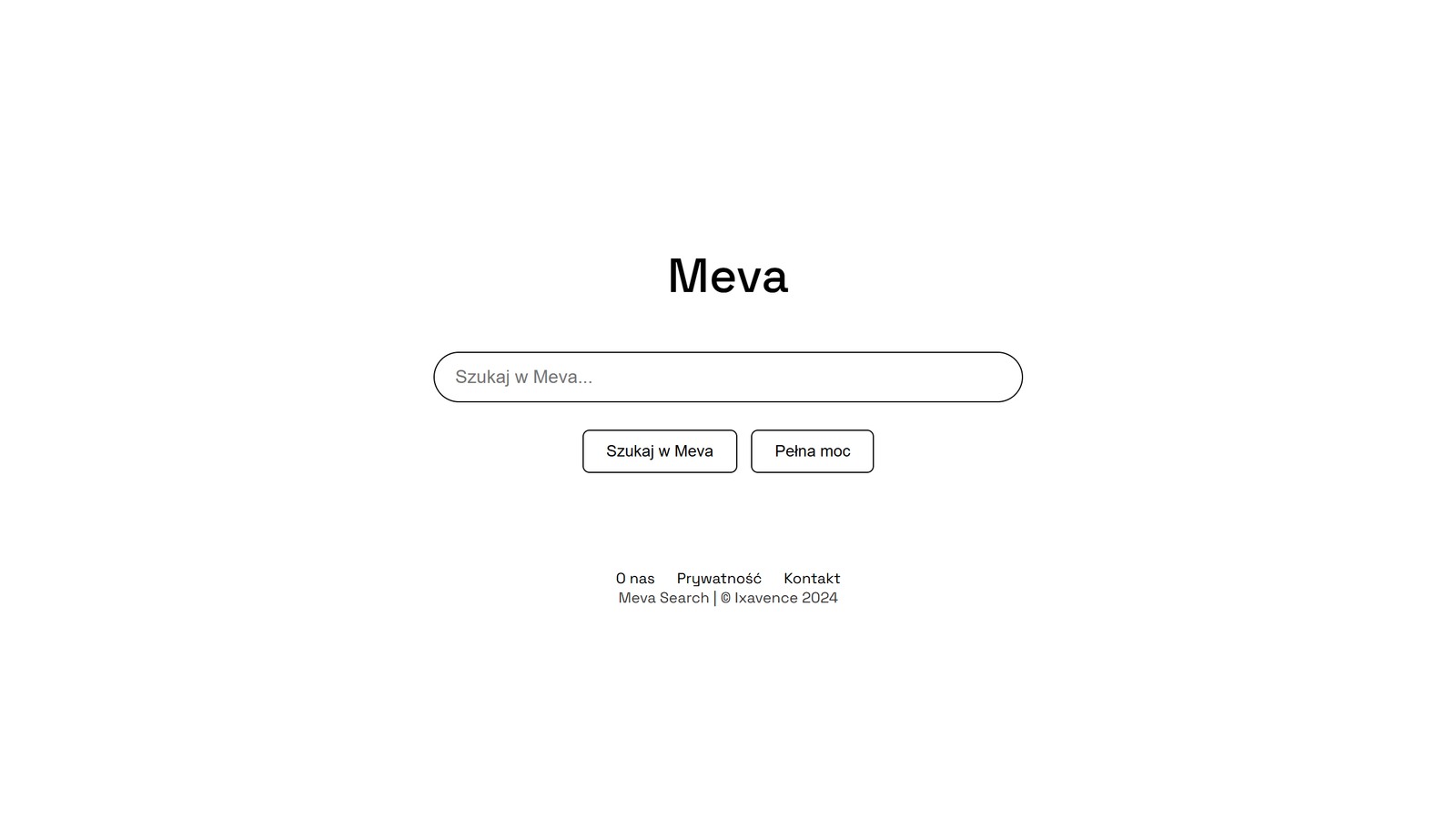 First look at MevaSearch (2024)